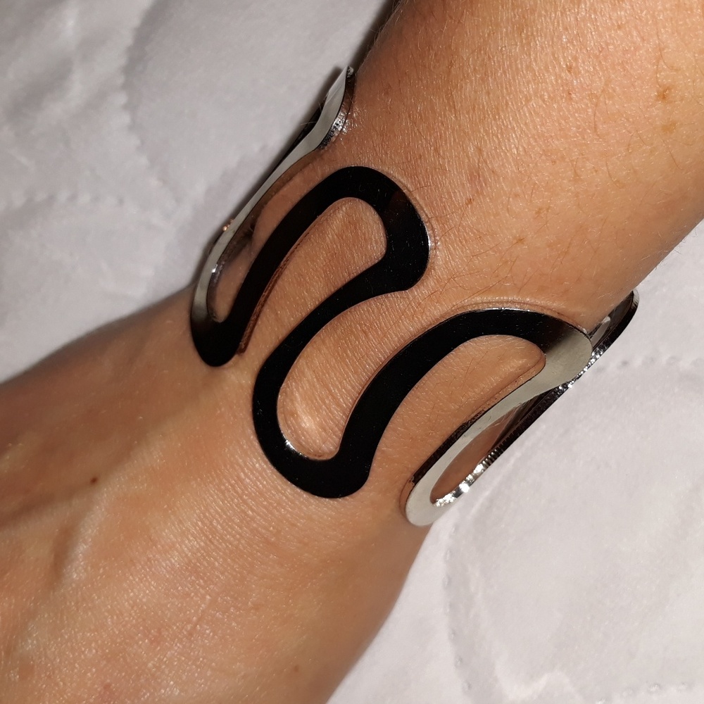 Funky metal bracelet